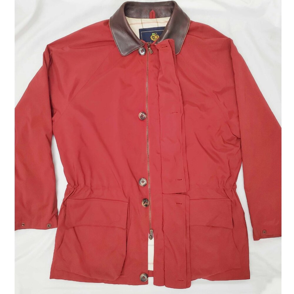 VTG Loro Piana 1992 OLYMPICS TEAM Horsey JACKET W/Cashmere Lined DETACH VEST M - Picture 5 of 16